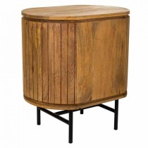 Nightstand Alexandra House Living Brown 40 x 62 x 55 cm