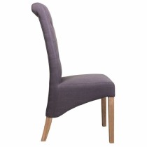 Dining Chair Alexandra House Living Grey 58 x 107 x 44 cm