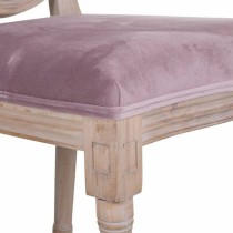 Esszimmerstuhl Alexandra House Living Rosa 100 % polyester 46 x 96 x 48 cm