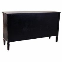 Buffet Alexandra House Living Noir Métal verre Bois d'épicéa 38 x 80 x 140 cm