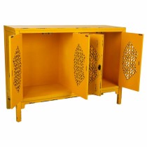 Buffet Alexandra House Living Jaune Bois d'épicéa Bois MDF 40 x 86 x 120 cm