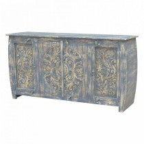 Buffet Alexandra House Living Bois de manguier 40 x 83 x 165 cm