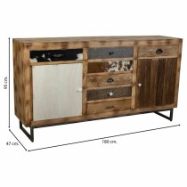 Anrichte Alexandra House Living Braun Holz Metall Eisen 47 x 95 x 180 cm