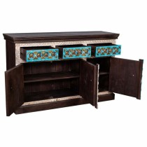 Buffet Alexandra House Living Laiton Bois de manguier 40 x 150 x 90 cm