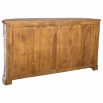 Buffet Alexandra House Living Blanc Marron Laiton Bois de manguier 45 x 177 x 91 cm