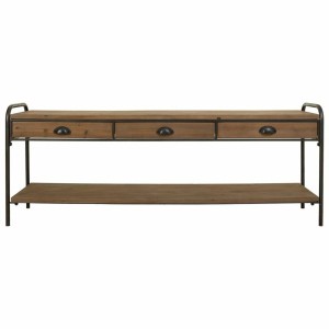 Sideboard Alexandra House Living Brown Iron Fir wood 38 x 58 x 149 cm