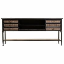 Anrichte Alexandra House Living Braun Metall 45 x 80 x 180 cm