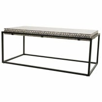 Table Basse Alexandra House Living Gris Métal Bois MDF 60 x 49 x 124 cm