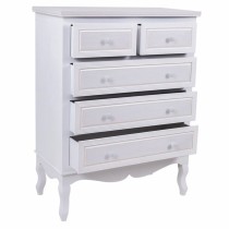 Chest of drawers Alexandra House Living White MDF Wood 40 x 105 x 80 cm