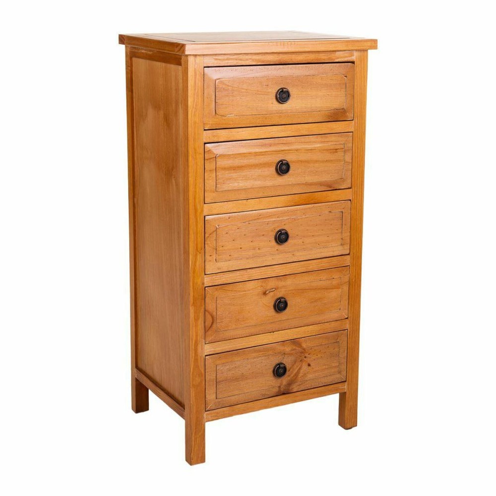 Chest of drawers Alexandra House Living Brown Pine MDF Wood 93 x 37 x 47 cm