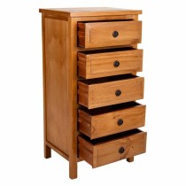 Chest of drawers Alexandra House Living Brown Pine MDF Wood 93 x 37 x 47 cm