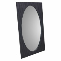 Wall mirror Alexandra House Living Golden Dark grey MDF Wood 2 x 80 x 50 cm