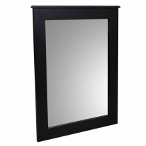 Wandspiegel Alexandra House Living Schwarz Glas Tannenholz 3 x 90 x 70 cm