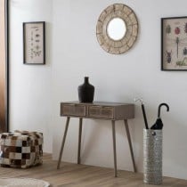 Wall mirror Alexandra House Living Brown 3 x 61 x 61 cm