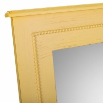 Miroir mural Alexandra House Living Jaune verre Bois d'épicéa 3 x 90 x 70 cm