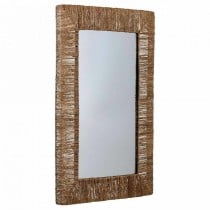 Wandspiegel Alexandra House Living Braun Jute 3 x 61 x 91 cm