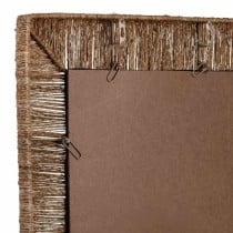 Wall mirror Alexandra House Living Brown Jute 3 x 61 x 91 cm