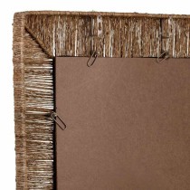 Wandspiegel Alexandra House Living Braun Jute 3 x 61 x 91 cm