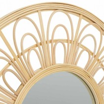 Miroir mural Alexandra House Living Naturel Bambou Rotin 55 x 2 x 55 cm