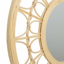 Miroir mural Alexandra House Living Naturel Bambou Rotin 56 x 2 x 56 cm