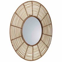 Wall mirror Alexandra House Living Brown 3 x 61 x 61 cm