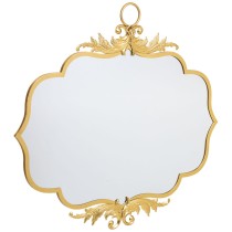 Wandspiegel Alexandra House Living Gold Metall Eisen Spiegel 4 x 90 x 78 cm