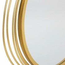 Wall mirror Alexandra House Living Gold Metal Iron Mirror 4 x 49 x 66 cm