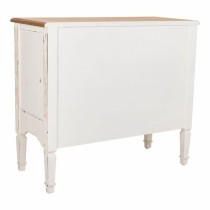 Commode Alexandra House Living Blanc Bois d'épicéa Bois MDF 38 x 76 x 86 cm