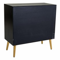 Chest of drawers Alexandra House Living Black Golden MDF Wood