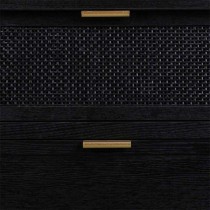 Chest of drawers Alexandra House Living Black MDF Wood 35 x 81 x 80 cm