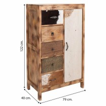 Schubladenschrank Alexandra House Living Mango-Holz 40 x 122 x 79 cm