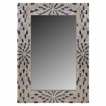 Wall mirror Alexandra House Living Grey Cream MDF Wood 70 x 3 x 100 cm