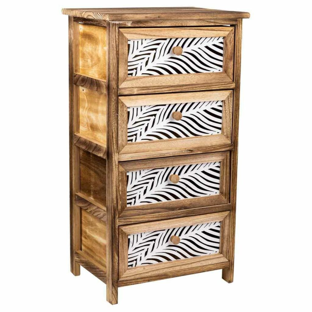 Chest of drawers Alexandra House Living Brown Wood Paolownia wood 29 x 73 x 40 cm