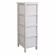 Caisson à Tiroirs Alexandra House Living Blanc Bois de paulownia 32 x 81 x 26 cm