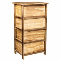 Chest of drawers Alexandra House Living Brown Wood Paolownia wood 29 x 73 x 40 cm