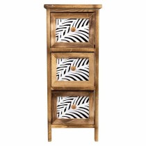 Chest of drawers Alexandra House Living Brown Wood Paolownia wood 32 x 63 x 26 cm