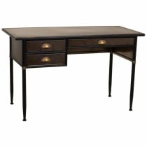 Desk Alexandra House Living Brown 55 x 75 x 122 cm