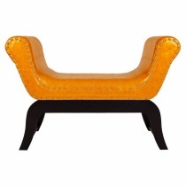 Banquette Alexandra House Living Orange Polyuréthane Bois MDF 40 x 65 x 90 cm