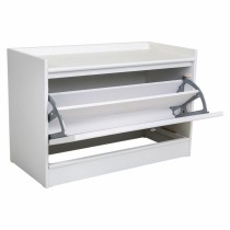 Bench Alexandra House Living Silver MDF Wood 38 x 53 x 80 cm Shoe Rack