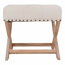 Bench Alexandra House Living Grey Cream 46 x 46 x 49 cm