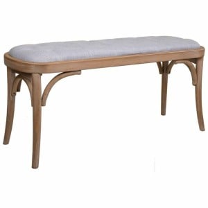 Bench Alexandra House Living Grey Rubber wood 37 x 47 x 110 cm