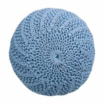 Puff Alexandra House Living Hellblau polystyrol 45 x 30 x 45 cm