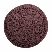 Pouf Alexandra House Living Brun foncé polystyrène 40 x 30 x 40 cm