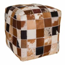 Pouf Alexandra House Living Cuir 40 x 40 x 40 cm