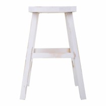 Tabouret Alexandra House Living Blanc Pin 25 x 50 x 35 cm