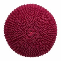 Pouf Alexandra House Living Bordeaux polystyrène 45 x 30 x 45 cm