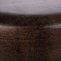 Tabouret Alexandra House Living Marron Polyuréthane Bois MDF 40 x 29 x 40 cm