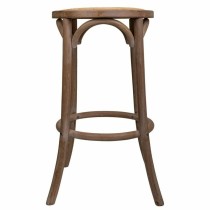 Tabouret Alexandra House Living Marron Rotin Bois d'hévéa 38 x 75 x 38 cm