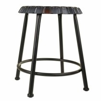 Hocker Alexandra House Living Schwarz Eisen 35 x 46 x 35 cm