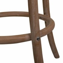 Tabouret Alexandra House Living Marron Rotin Bois d'hévéa 38 x 75 x 38 cm